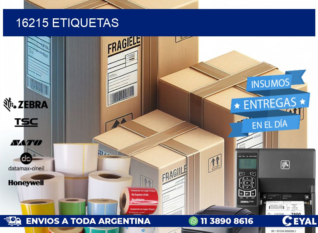16215 ETIQUETAS