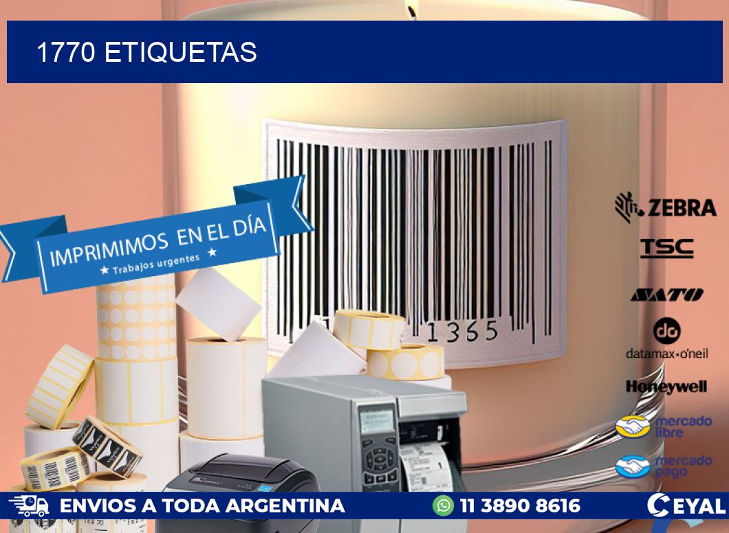 1770 ETIQUETAS