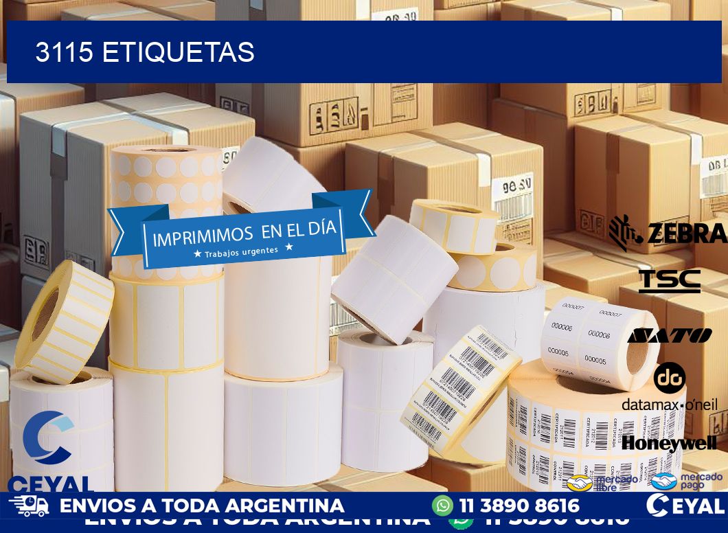 3115 ETIQUETAS