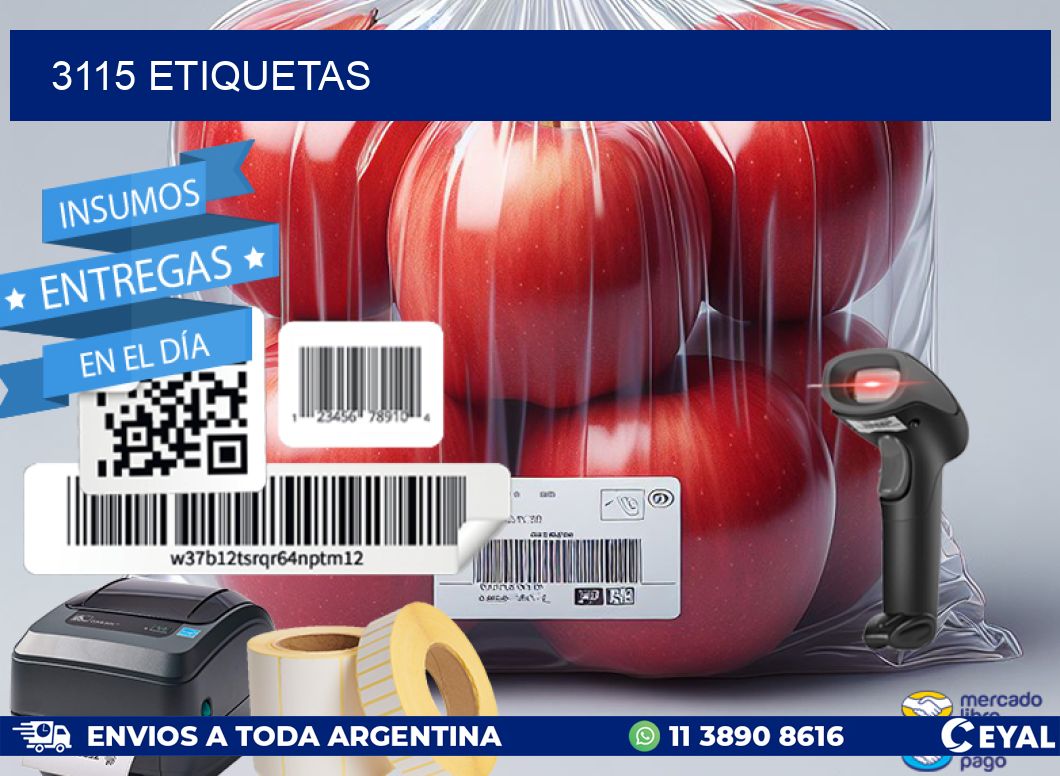 3115 ETIQUETAS