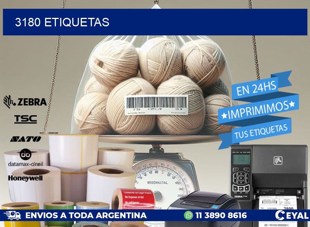 3180 ETIQUETAS