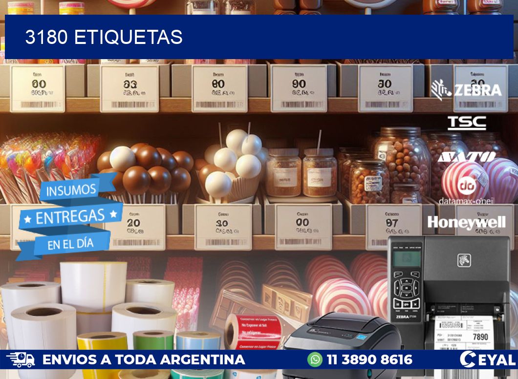 3180 ETIQUETAS