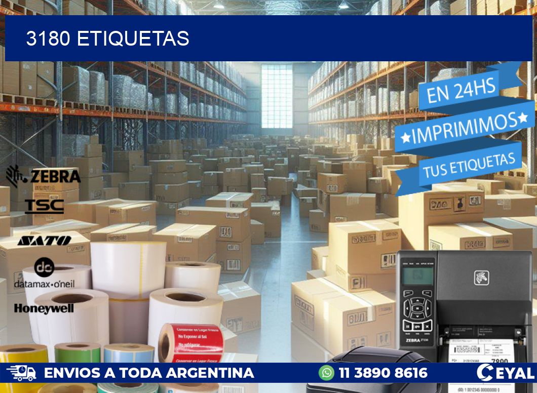 3180 ETIQUETAS