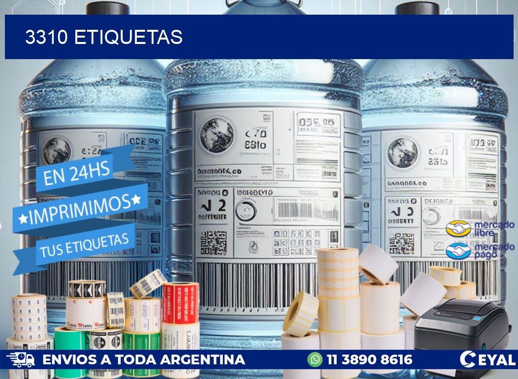 3310 ETIQUETAS