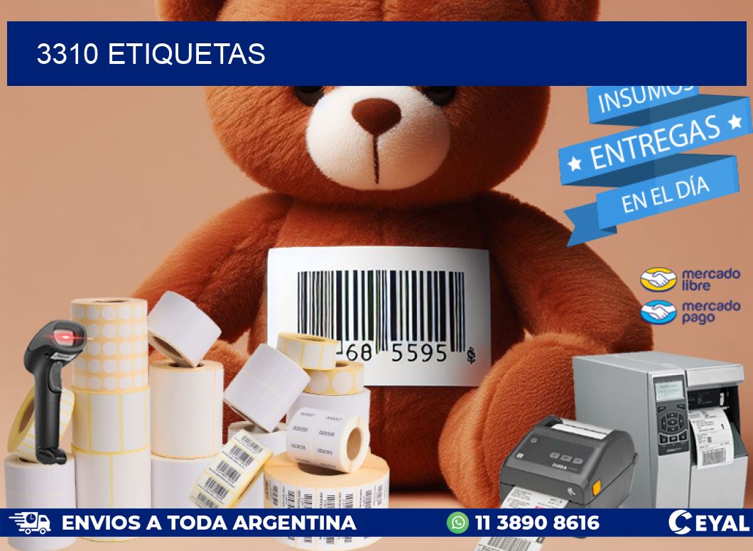 3310 ETIQUETAS