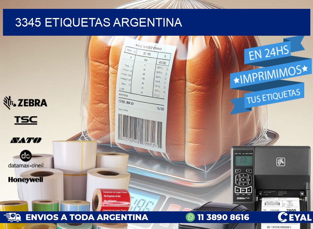3345 ETIQUETAS ARGENTINA
