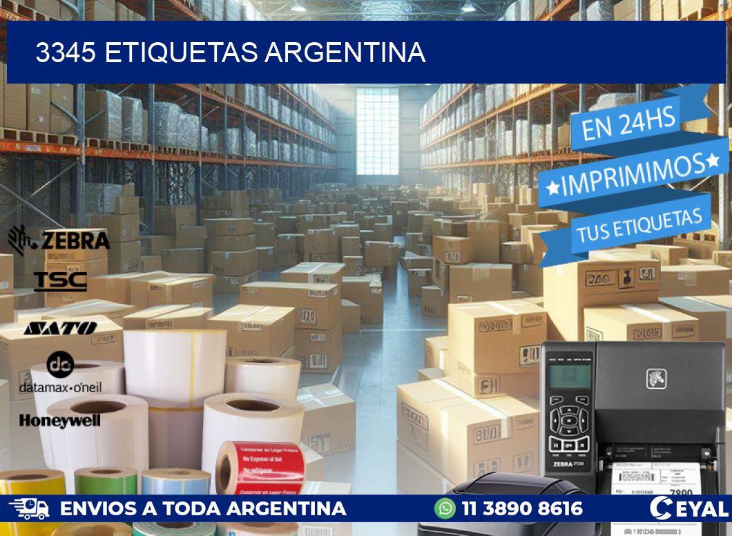 3345 ETIQUETAS ARGENTINA