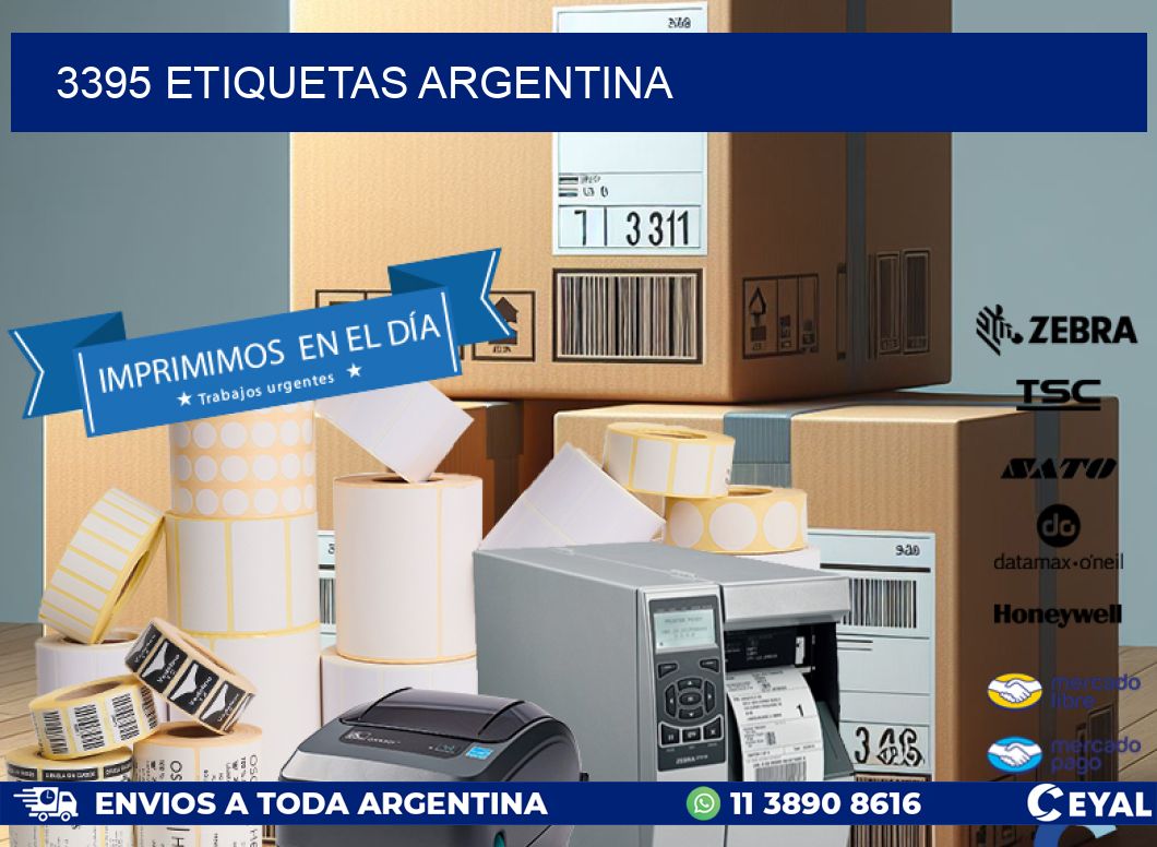 3395 ETIQUETAS ARGENTINA