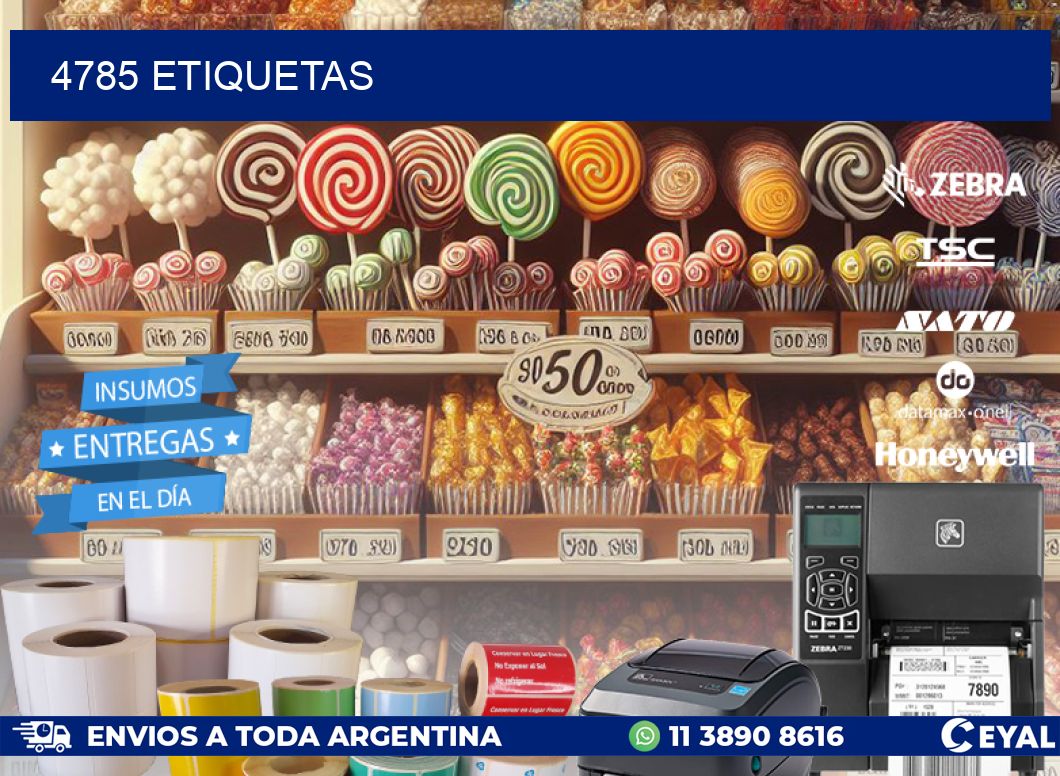 4785 ETIQUETAS