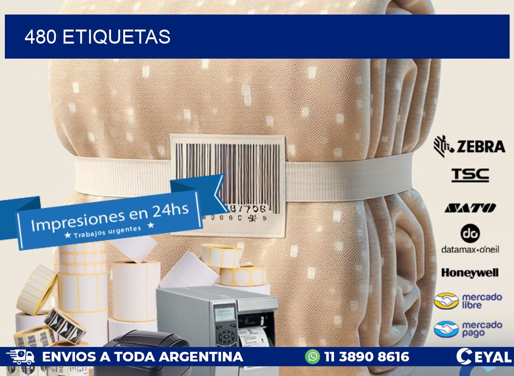 480 ETIQUETAS