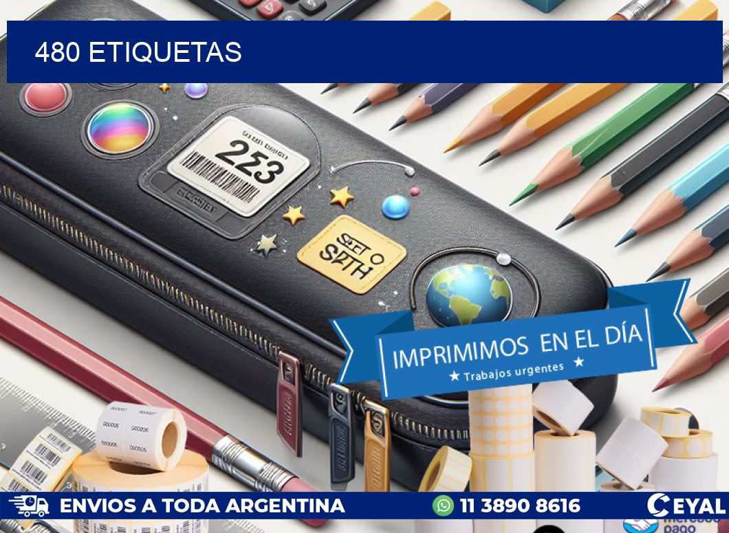 480 ETIQUETAS
