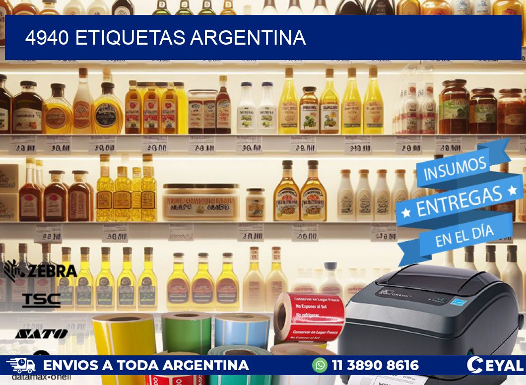 4940 ETIQUETAS ARGENTINA