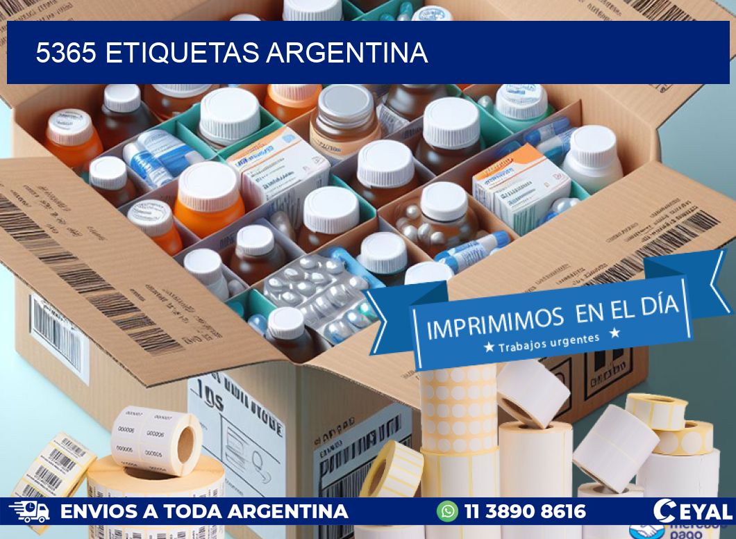 5365 ETIQUETAS ARGENTINA