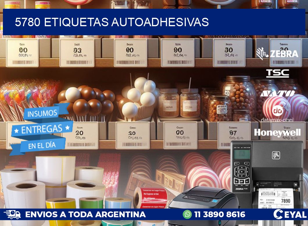 5780 ETIQUETAS AUTOADHESIVAS