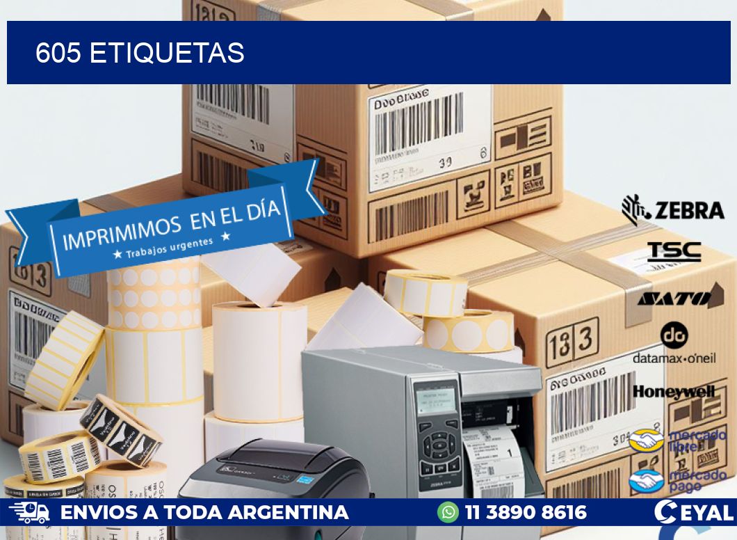 605 ETIQUETAS