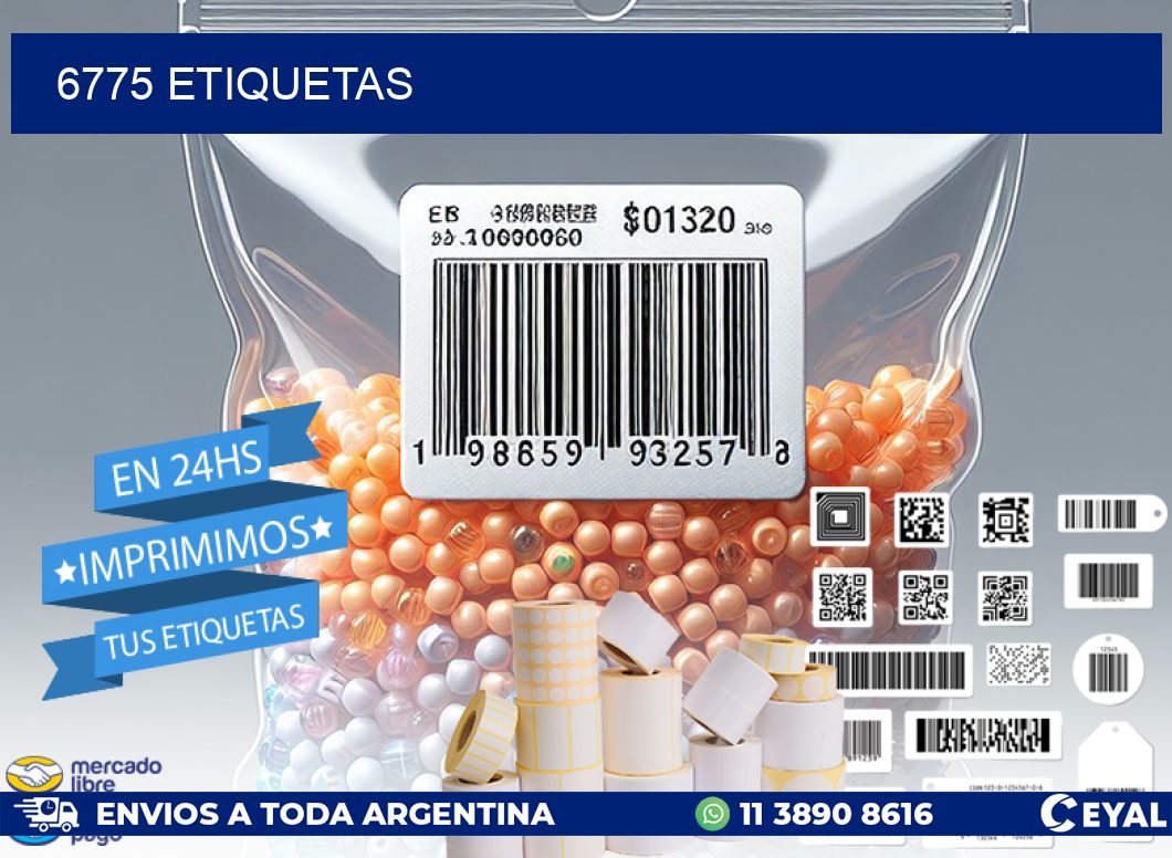 6775 ETIQUETAS