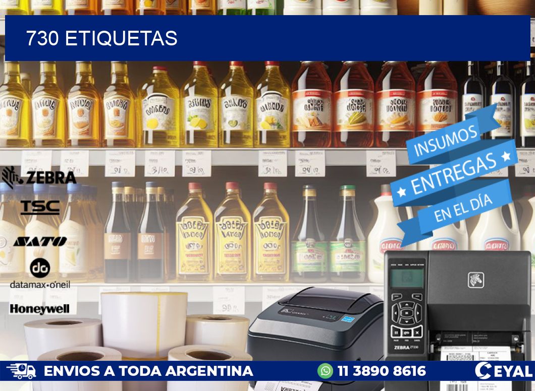 730 ETIQUETAS