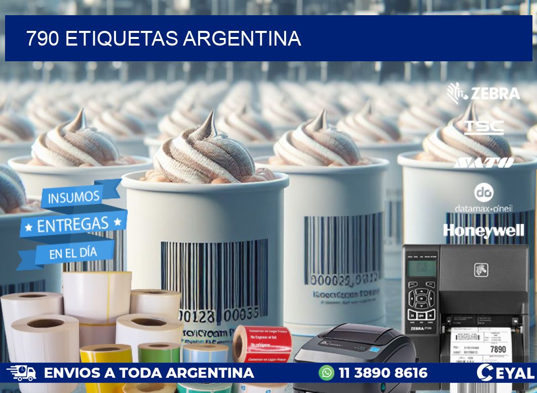 790 ETIQUETAS ARGENTINA