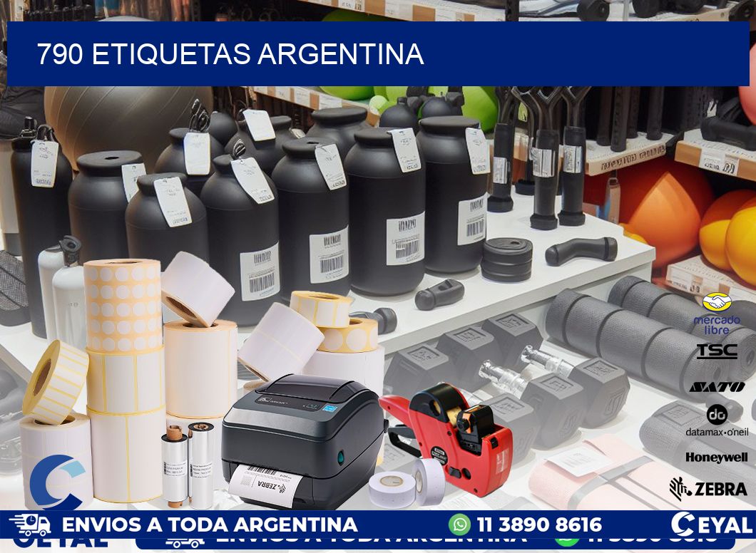 790 ETIQUETAS ARGENTINA