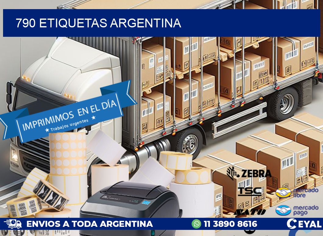 790 ETIQUETAS ARGENTINA