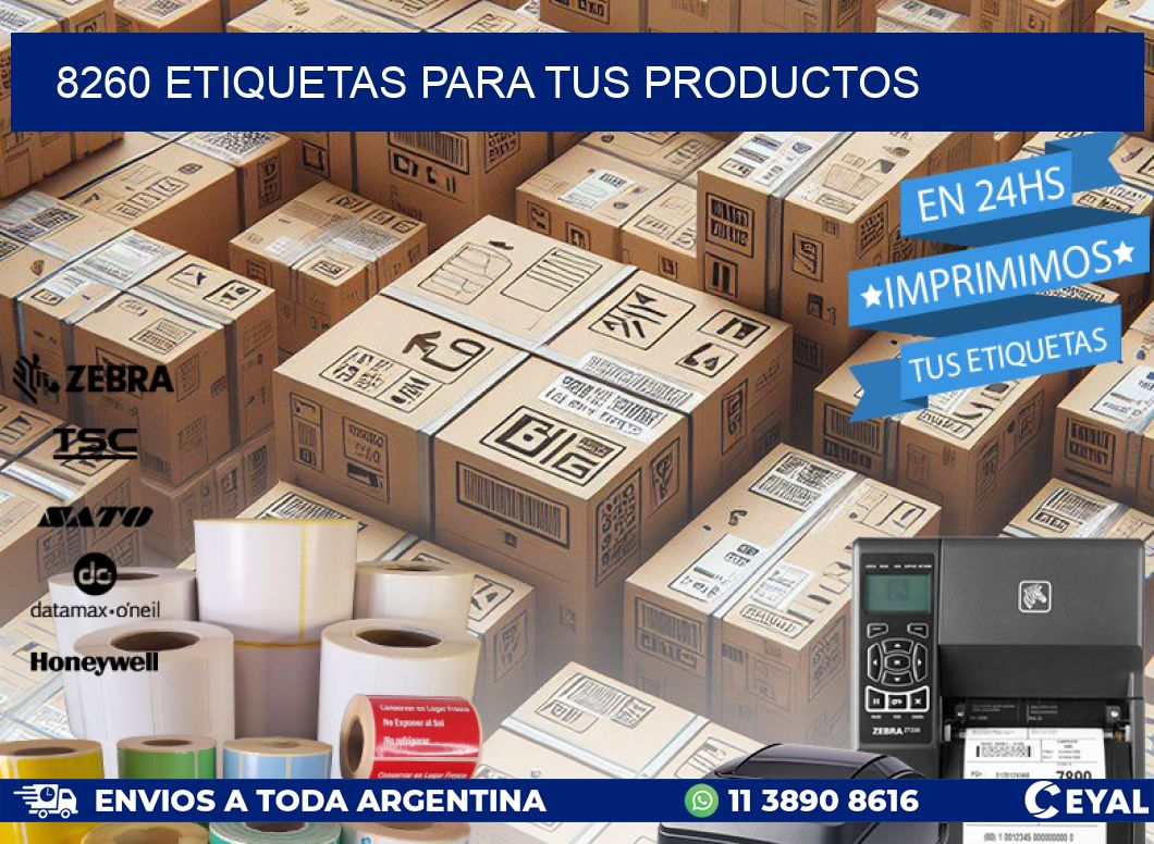 8260 ETIQUETAS PARA TUS PRODUCTOS