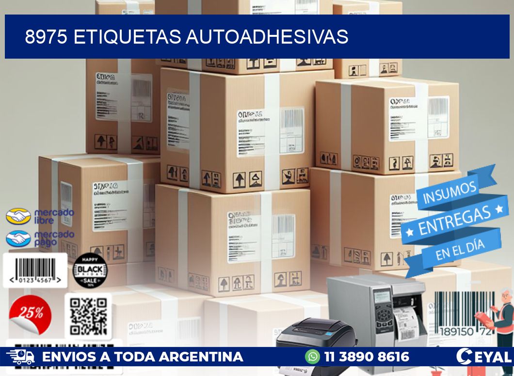 8975 ETIQUETAS AUTOADHESIVAS