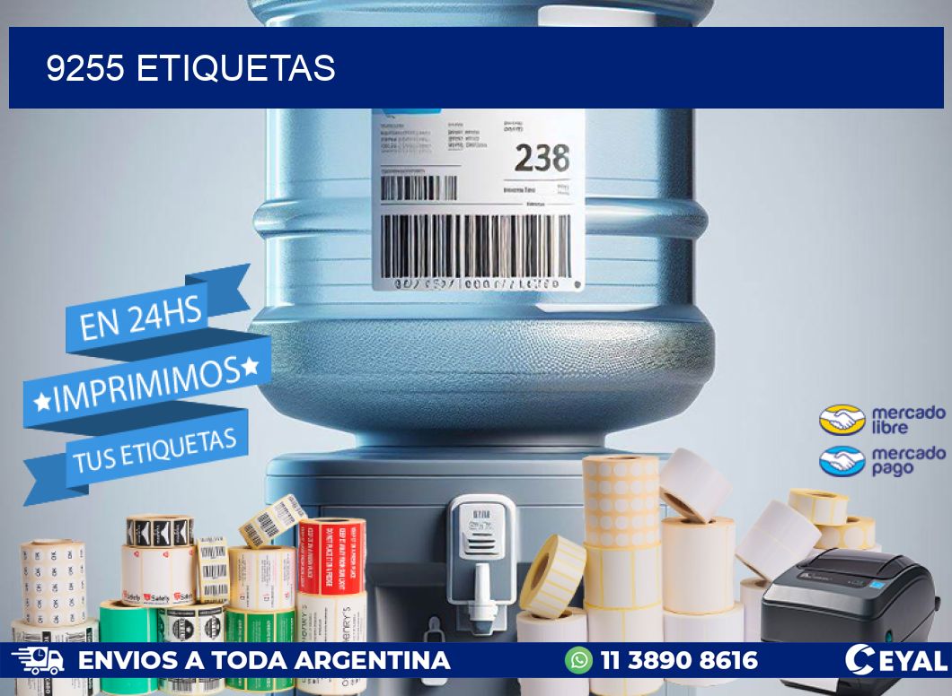 9255 ETIQUETAS