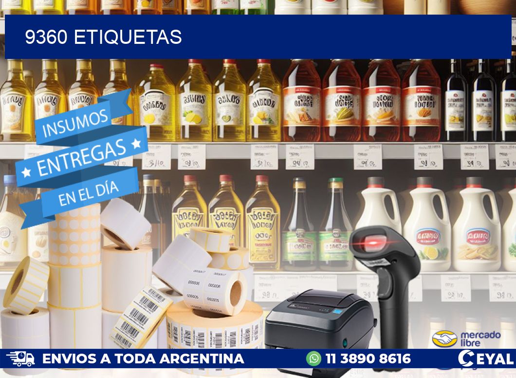 9360 ETIQUETAS