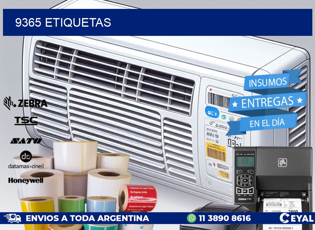 9365 ETIQUETAS