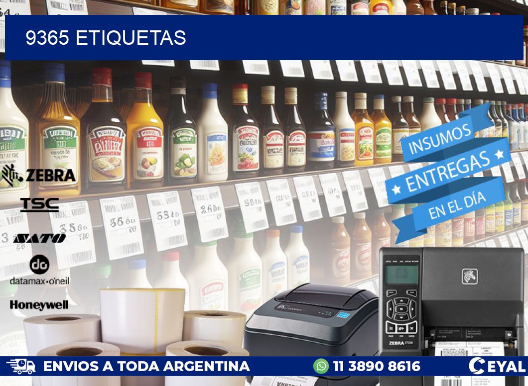 9365 ETIQUETAS