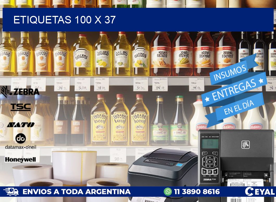 ETIQUETAS 100 x 37