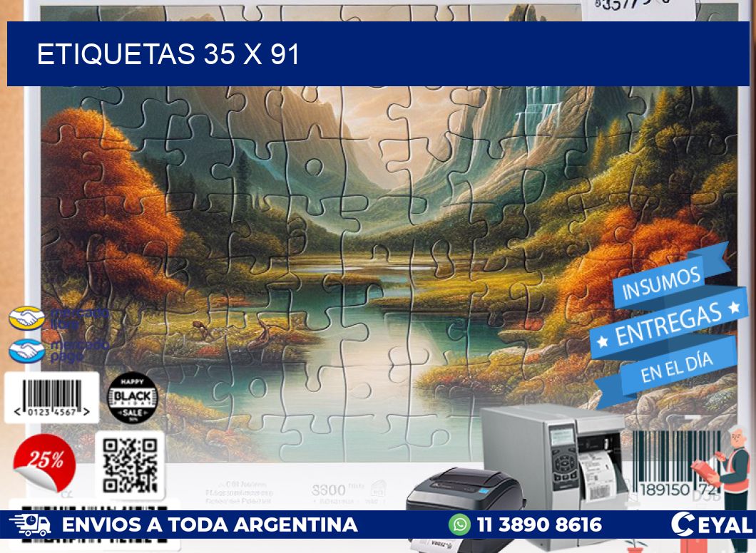 ETIQUETAS 35 x 91