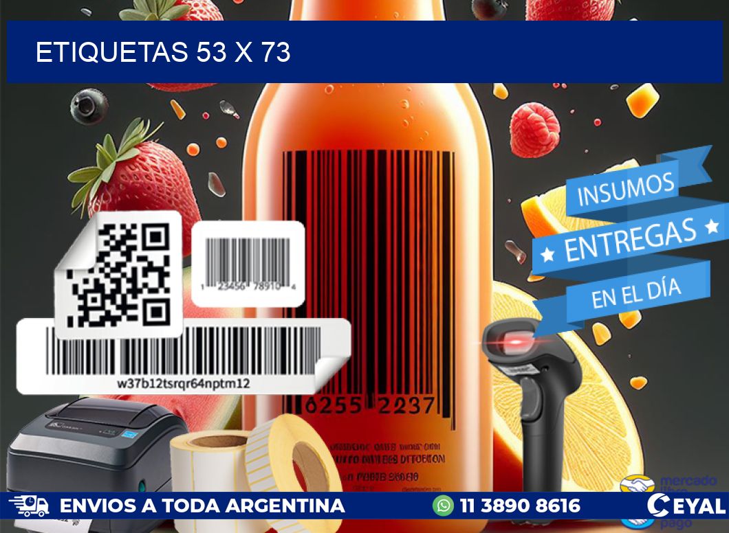 ETIQUETAS 53 x 73
