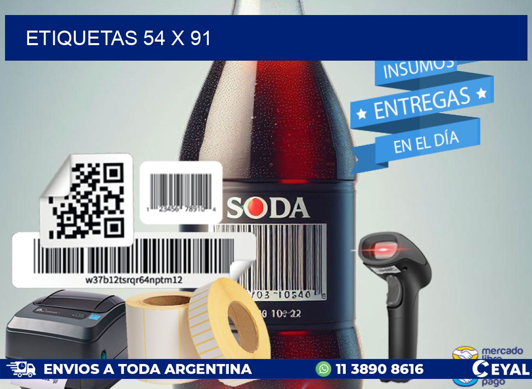 ETIQUETAS 54 x 91