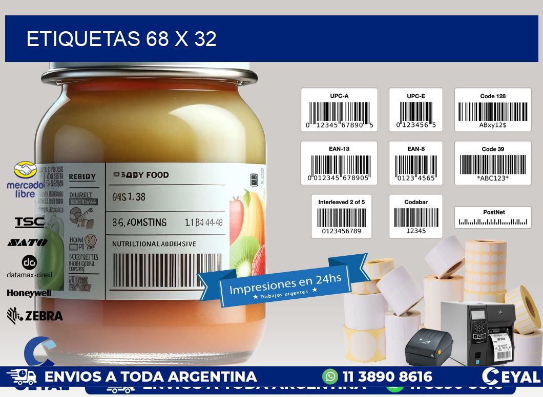 ETIQUETAS 68 x 32
