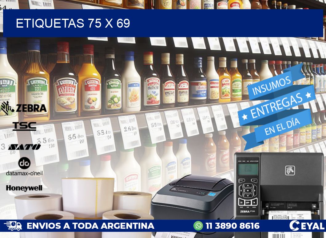 ETIQUETAS 75 x 69