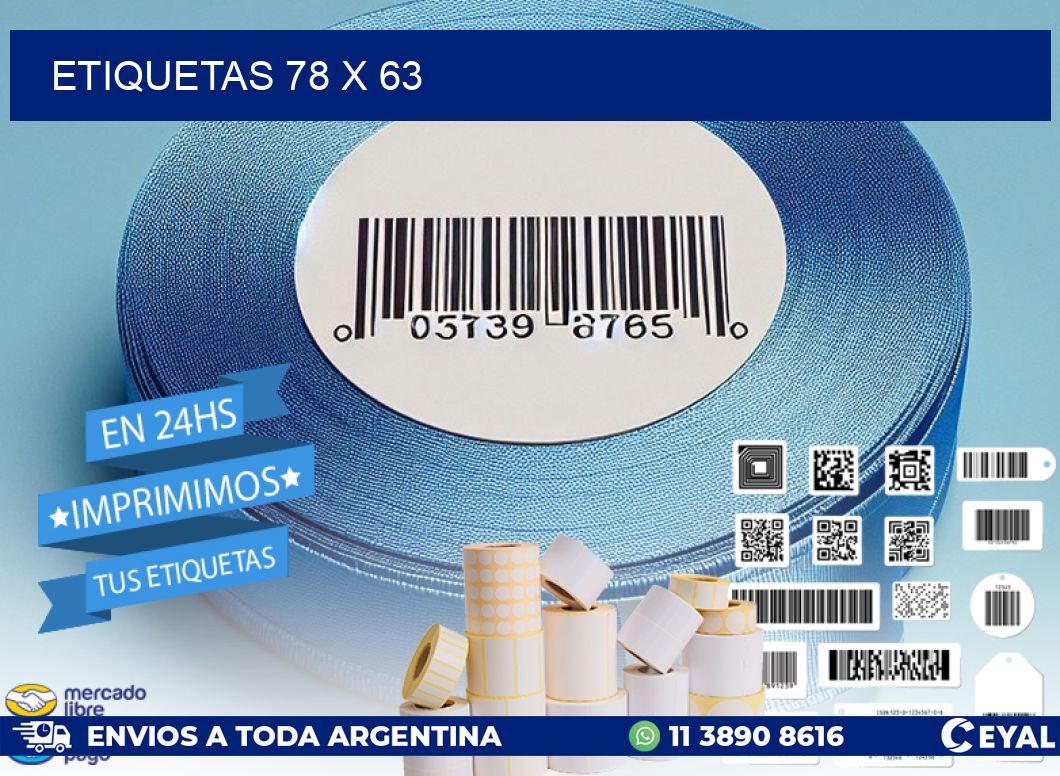 ETIQUETAS 78 x 63