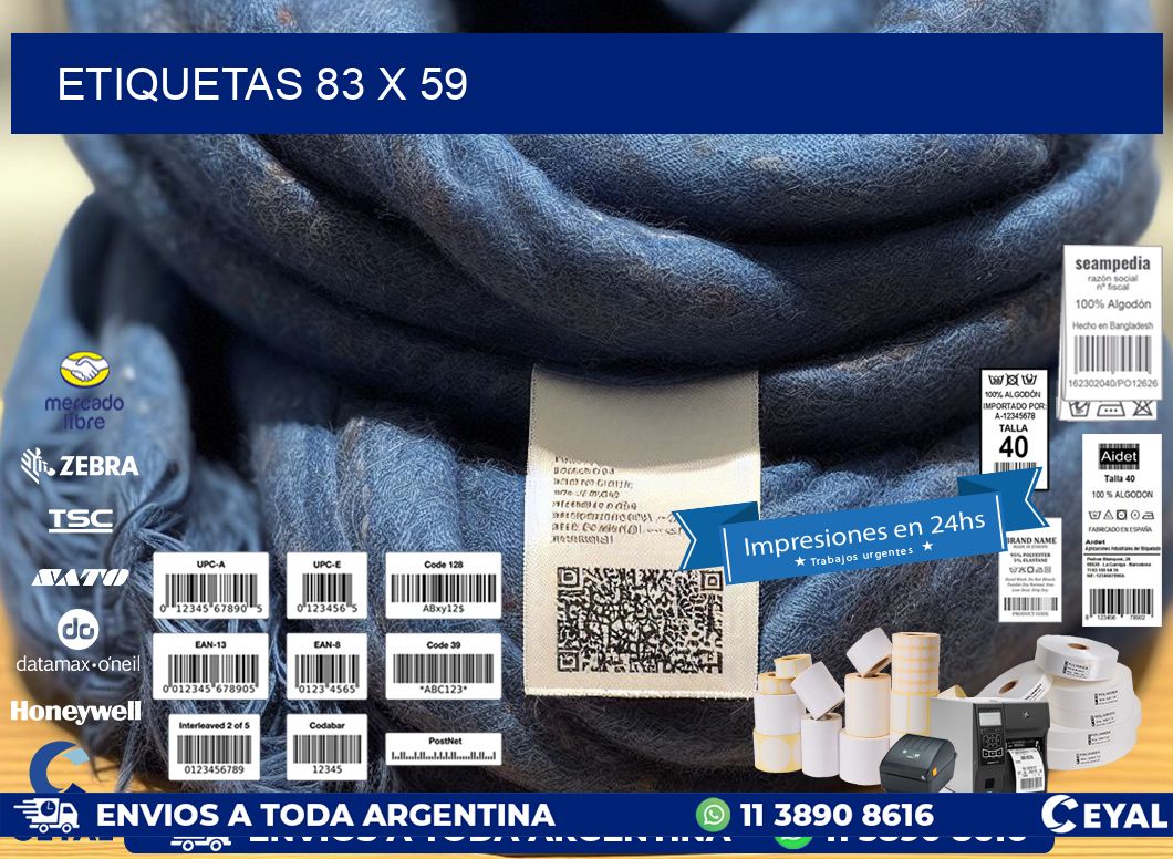 ETIQUETAS 83 x 59