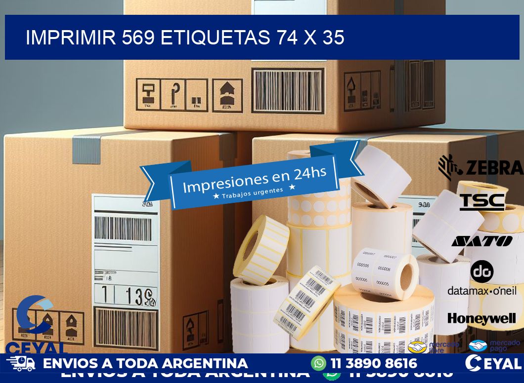 IMPRIMIR 569 ETIQUETAS 74 x 35