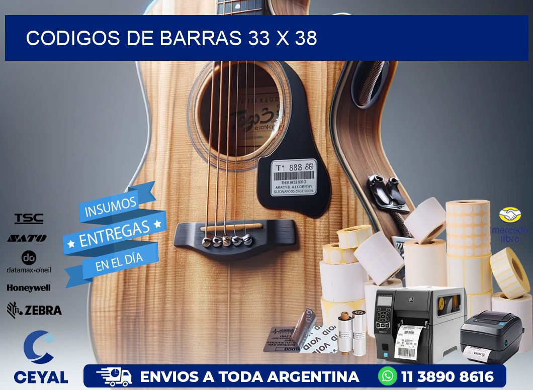 codigos de barras 33 x 38