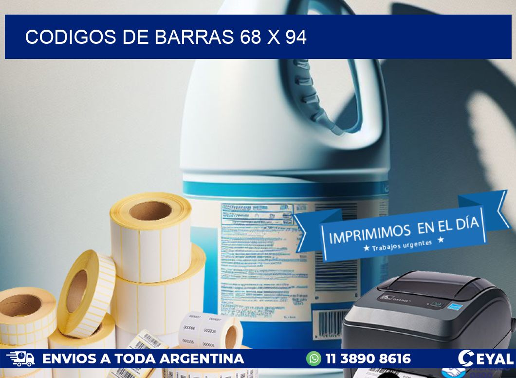 codigos de barras 68 x 94