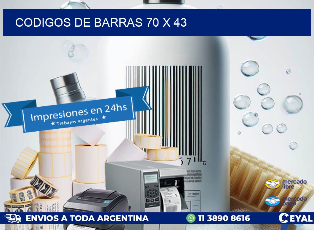 codigos de barras 70 x 43
