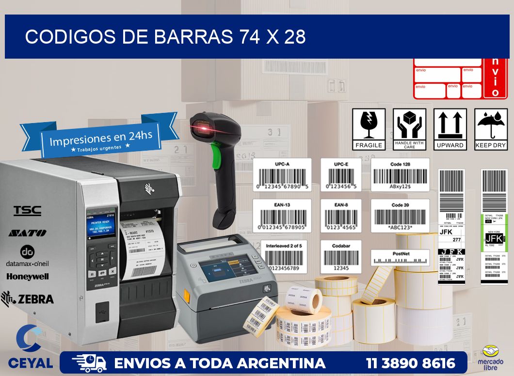 codigos de barras 74 x 28