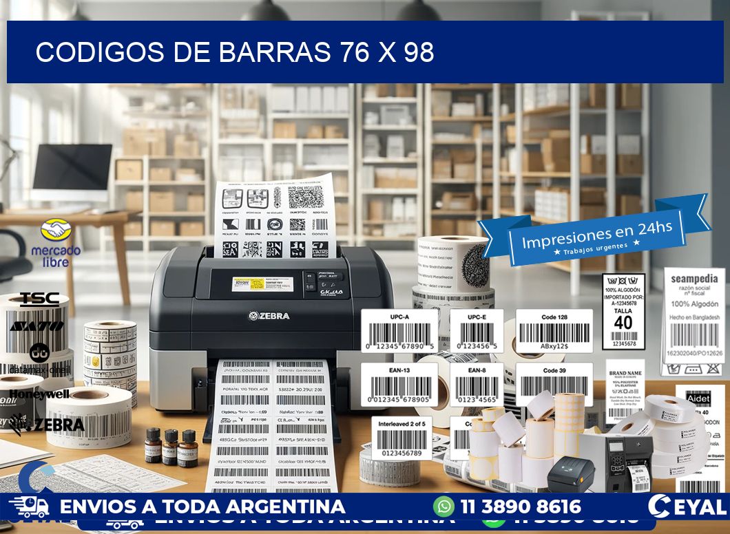 codigos de barras 76 x 98