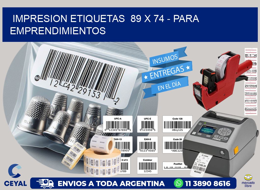 impresion etiquetas  89 x 74 – para emprendimientos