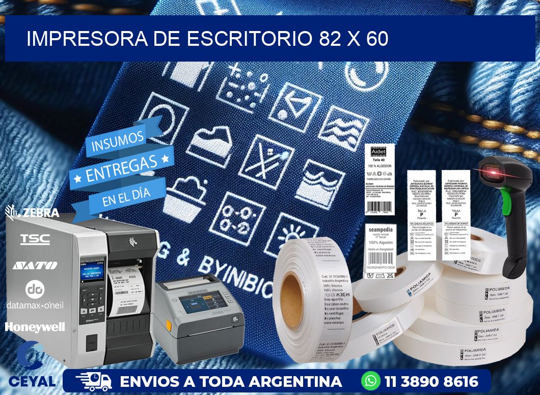 impresora de escritorio 82 x 60