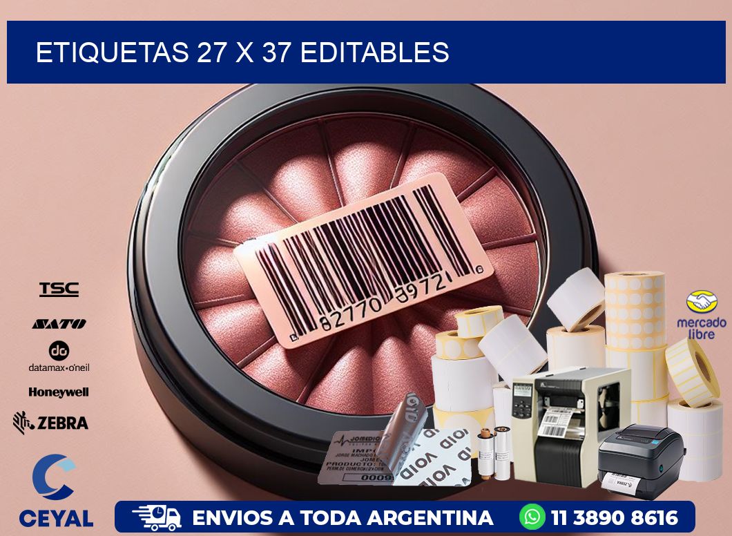 ETIQUETAS 27 x 37 EDITABLES
