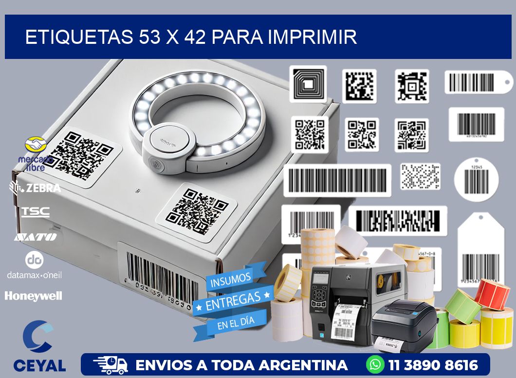 ETIQUETAS 53 x 42 PARA IMPRIMIR