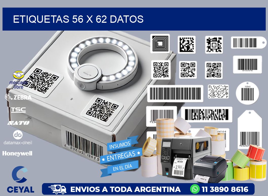 ETIQUETAS 56 x 62 DATOS
