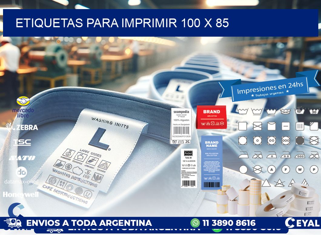 etiquetas para imprimir 100 x 85